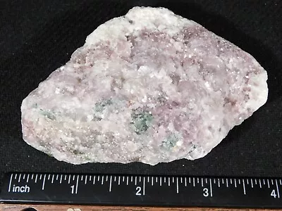 Purple Lepidolite With GREEN Tourmaline On Smoky Quartz Brazil 161gr • $12.99