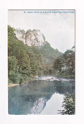 Printed Postcard Matlock Bath High Tor From River ( Derbyshire ) • £2.99