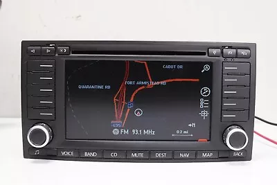 VOLKSWAGEN TOUAREG  Radio Navigation Unit AM-FM Tuner CD OEM 2005 - 2007 • $349.99