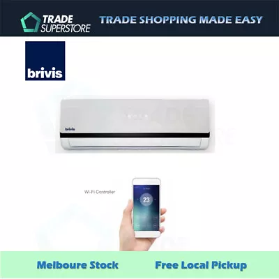 $650 • Buy Brivis Reverse Cycle Split System With Wifi Air Conditioner 5 Year Warranty