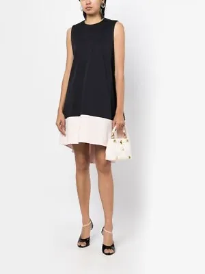 Kate Spade Trapese Style Dress Black With Baby Pink Underlay Size 2 • $79