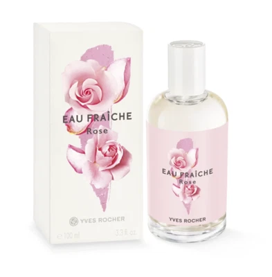 $76.38 • Buy Yves Rocher Rose Eau De Toilette Women Fragrance Fresh Scent Delicately 100 Ml