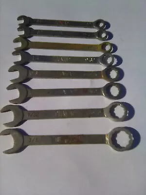 Vintage Made In USA Small Dunlap Combination Wrench Set • $25