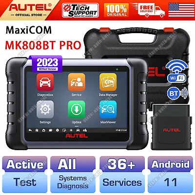 2024 Autel MaxiCOM MK808BT PRO Diagnostic Scan Tool & Bluetooth-enabled VCI Mini • $529