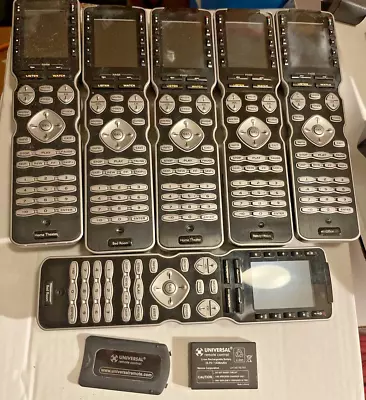 Lot Of (6) Universal Remote MX 980 Programmable Remotes With Charging Stations • $155
