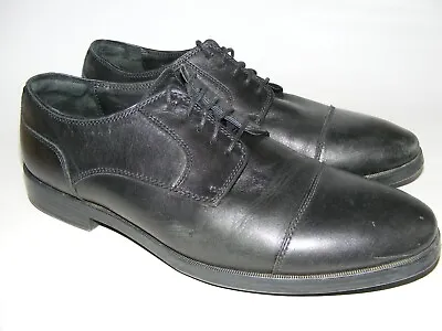 Cole Haan Grand OS Mens Size 9.5 M Dress Shoes Oxfords Black Leather Cap Toe • $33.95