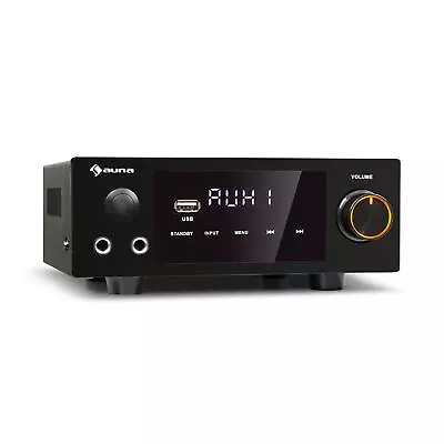 Stereo Hifi Amplifier Bluetooth 2x50W RMS USB MP3 KaraokeOptical Coaxial Digital • £93.99