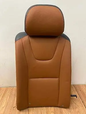 Rear Seat LH Driver Upper Cushion Brown Leather Fits 11 - 18 VOLVO S60 T5 • $140.25