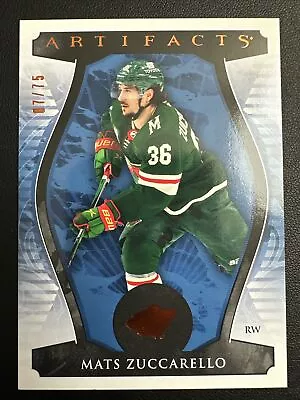 2023-24 Artifacts Mats Zuccarello 07/75 #39 • $4.99