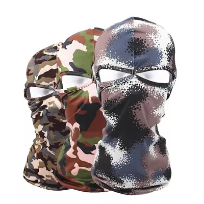 [JB] Outdoor Mask Biking Multicam Camouflage Full Face Helmet Motorcycle • $8.36