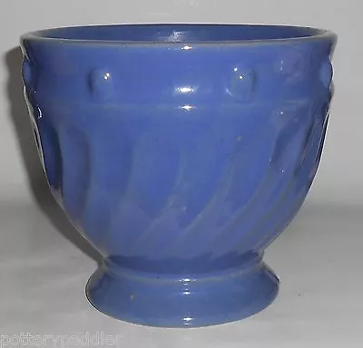 Zanesville Stoneware Art Pottery Gloss Blue #309 Jardiniere  • $56.25