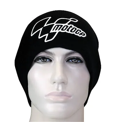 Moto GP Beanie Hat - Black - Official Merchandise - Perfect Gift • $14.95