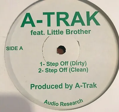 DJ A-Trak Step Off Vinyl Record - Canada Hip Hop Audio Research 12   • $42.86