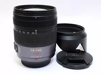 Panasonic Lumix G Vario HD 14-140mm F4-5.8 ASPH. Mega O.I.s. Zoom Lens Japan F/s • £325.58