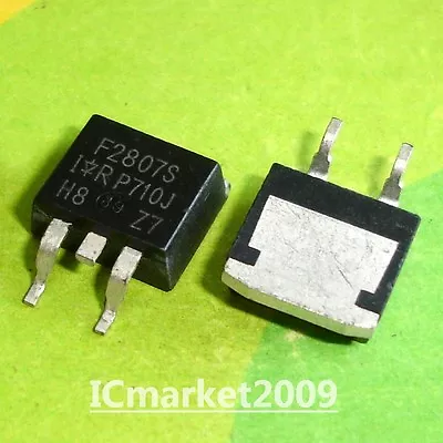 10 PCS IRF2807S TO-263 F2807S IRF2807SPBF SMD HEXFET Power MOSFET Transistor • $4.49