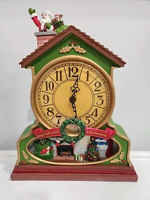 Avon 2007 Musical Days Left Until Christmas Countdown Clock Advent Santa Carols • $49.90