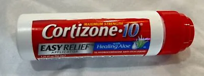 Cortizone•10 MAXIMUM STRENGTH EASY ITCH RELIEF APPLICATOR Healing Aloe • $9