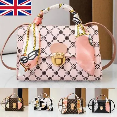 £6.98 • Buy Leather Messenger Luxury Crossbody Bag Womens Designer Shoulder Bags Handbags