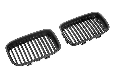 Matte Black Kidney M Euro Sport Front Hood Grill For BMW 3 Series E36 M3 92-96 • $39.95