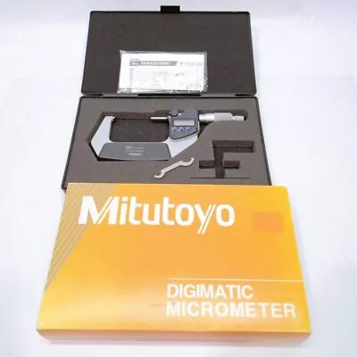 Mitutoyo Digimatic Outside Micrometer 293-232-30 MDC-75MX Range 50-75mm Japan • £135.17