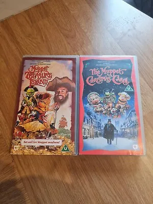 £5.99 • Buy Walt Disney The Muppets: Treasure Island & Christmas Carol Classic Video 