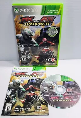 Mx Vs ATV Untamed - Microsoft Xbox 360 Video Game LN Condition  Complete In Box  • $10.95