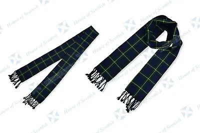 Unisex Scottish Gordon Tartan Scarf/sash Plaid 90 Inch Long With Fringes • £14.99