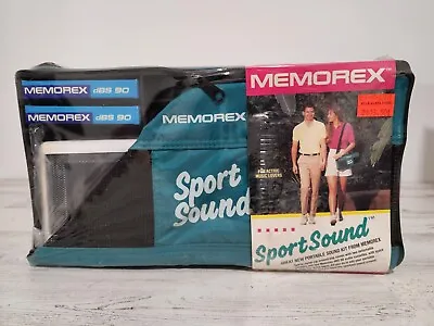 Memorex Green Sport Sound PORTABLE SOUND KIT NEW SEALED CASSETTE PLAYER 80'S • $100