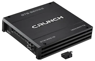 Crunch GTS1200.1D Mono Class D Performance Amplifier Mono Amplifier 1200 Watt • £145.41