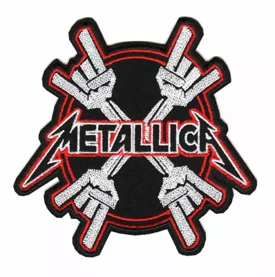 Metallica Patch | Devil's Horns American Heavy Thrash Speed Metal Rock Band Logo • $4.99