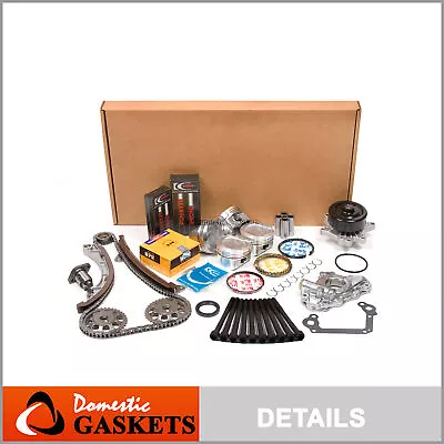 Overhaul Engine Rebuild Kit Fits 98-99 Toyota Corolla Chevrolet 1.8L DOHC 1ZZFE • $623.83