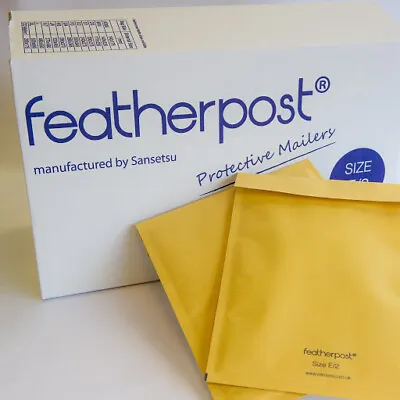 Genuine Featherpost Padded Jiffy Bubble Envelopes Bags *all Sizes/qty's* Uk • £308.99