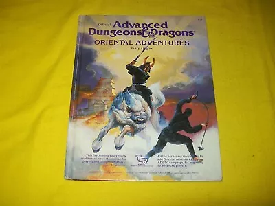 Oriental Adventures Dungeons & Dragons Ad&d Tsr 2018 - 2 • $79.95