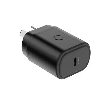 $24.95 • Buy Cygnett PowerPlus 20W USB-C Wall Charger AU - Black | Wall Plug | Fast Charging