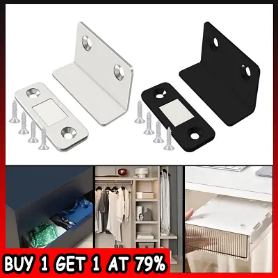 Strong Magnetic Catch Latch Ultra Thin For Door Cabinet Cupboard Closer Magnet! • £2.80