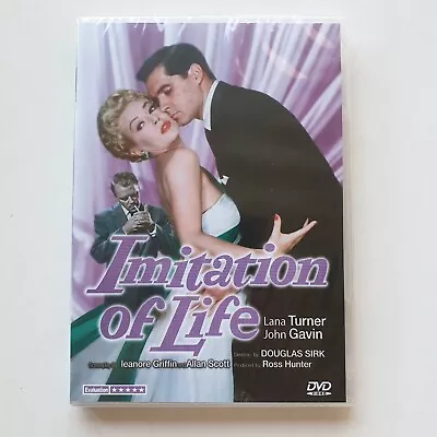 Imitation Of Life (DVD 1959) NTSC Region Free (Lana Turner John Gavin) SEALED • £11.87