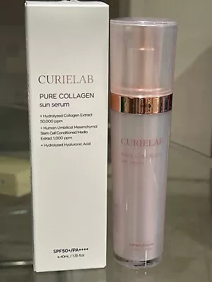 CURIELAB PURE COLLAGEN Sun Serum + Hydrolyzed Collagen Extract SPF50+/PA++++ • $24.60