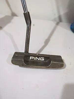 Vintage Ping Pal 5KS Bronze Putter RH 35” Stock Steel Shaft Stock Ping Grip • $42