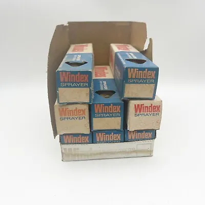 VINTAGE WINDEX SPRAYER With EXTENDER In ORIGINAL BOX Lot Of 8 With Shelf Display • $37.99