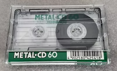 Maxell Metal CD C60 Type IV  Audio Cassette Tape Blank Used 1998 • £17.95