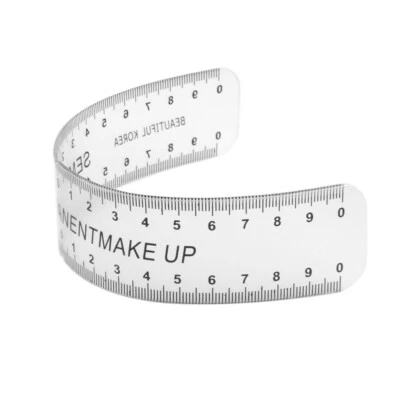 £5.68 • Buy Reusable Eyebrow Stencil Shaper Template Brow Tattoo Permanent Makeup Ruler