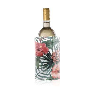$18.99 • Buy Vacu Vin Rapid Ice Active Cooler Wine Bottle Chilling Sleeve, Botanical