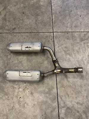 2014 2015 2016 2017 Honda CRF250R Original Dual Exhaust Muffler • $150.99