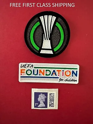 2020-23 Uefa Europa League Conference Patch Player Size  Foundation UK STOCK • £4.95