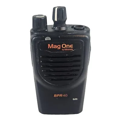 Motorola Mag One BPR40 UHF Two Way Radio (NO CHARGER ANTENNA CLIP) • $44.99