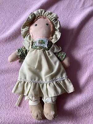 Vintage Knickerbocker Holly Hobbie Rag Doll 23cm Height • £6.99