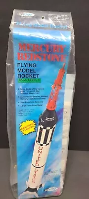 Estes Mercury Redstone Flying Model Rocket Kit #1921 OOP Model Rocket New Sealed • $55