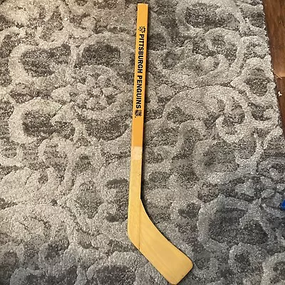 Vintage Wooden Mini Hockey Stick Souvenir Pittsburg Penguins NHL Wood • $20