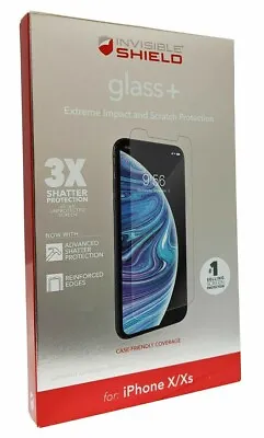 $6.95 • Buy ZAGG InvisibleShield Glass Plus Screen Protector For IPhone 11 Pro, X/XS - Clear