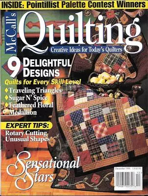 McCall's Quilting - 9 Delightful Designs December 1996 • $8